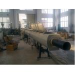 Water Plastic Pipe Extrusion Line , Pe Ppr Pp Plastic Pipe Extruder Making Machine