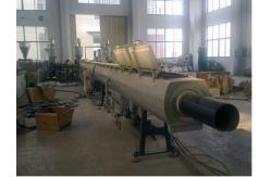 China Water Plastic Pipe Extrusion Line , Pe Ppr Pp Plastic Pipe Extruder Making Machine supplier