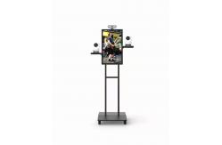 China IR touch 43in Floor Standing Digital Signage AC110V With Live Camera machine supplier