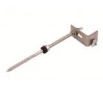 Customized Foundation Bolts Stainless Steel Hanger Bolt For Solar Mounting for sale