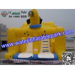 Adults And Kids Dog Inflatable Dry Slides For Amusement Park