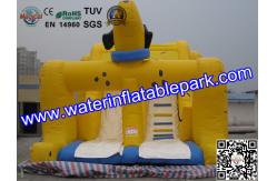 China Adults And Kids Dog Inflatable Dry Slides For Amusement Park supplier