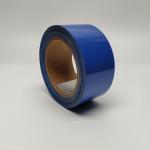 Blue Htv Heat Transfer Vinyl Film Tape For Safety Clothing, Hi Vis Reflective Strips For Jackets for sale