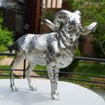 316L Stainless Steel Bighorn Sheep Sculpture Mirror Polishing for sale