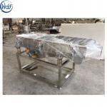 Wholesale fruit and vegetable cleaning vibration dewatering machine/stainless steel commercial vibration dewatering machine for sale