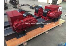 China 20T Welding Turning Rollers For Pipe Butt With PU With Bolt Adjustment supplier