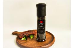 China High Capacity Easy To Use Plastic Spice Grinder Clear Salt And Pepper Grinders supplier