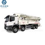 Concrete Pump Truck Mounted Concrete Pump With 28-65m Arm Frame Length for sale