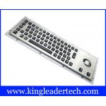 Waterproof Illuminated Metal Keyboard EMC With High Temperature-Resistant Polycarbonate Keys