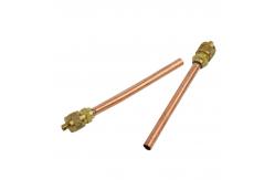 China Refrigerator Filling Check Valve Heat Exchanger Components 5cm Length supplier