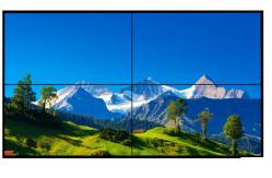 China YODA Thin Bezel Ultra HD Large Size LCD Video Wall Display supplier