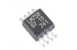China LM75BDP Digital Temperature Sensor IC , Electronic IC Chip VSSOP-8 Package supplier