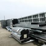 High Rise Steel Structure Construction Warehouse Hot Galvanized OEM