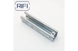 China 41mm GI Pre Galvnaized  Strut Channel And Fittings Thickness 14 Gauge supplier