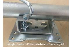 China 8 Single Wheel 1500 Lb Trailer Jack 10 Travel With Side Handle supplier