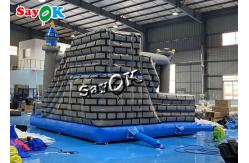 China Dino Stroll Inflatable Bounce House Slide With Ball Pit Pool supplier