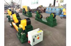 China Self Adjustment Welding Pipe Rollers 10t Capacity Tank Pipe Turning Rollers supplier
