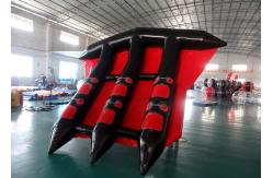 China Customized Logo Towable Inflatables / Inflatable Flying Fish For Sea supplier