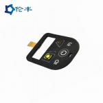 Metal Dome Silicone Rubber Keypad Membrane Switch 3M9080 Adhesive PET for sale