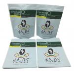 Matte Finish Foil Lined Stand Up Zipper Packaging Bag 500g Coffee Bag for sale