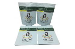 China Matte Finish Foil Lined Stand Up Zipper Packaging Bag 500g Coffee Bag supplier