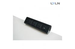 China Convenient Installation Table Edge Mounted Socket With Fixture Sandblasted finish supplier