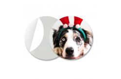 China PET / PP Lovely Animal Image Sticker 3d Lenticular Printing Adhesive For Kids supplier