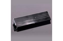 China Black Anodized 6063 For Flexibly Frame Cabinet/ Kitchen Aluminum Profile supplier