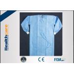 Single Use Reinfoced 60g Disposable Patient Exam Gowns SMMMS for sale