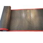 Food Drying 8*8mm PTFE Coated Fiberglass Mesh Conveyor Belt for sale