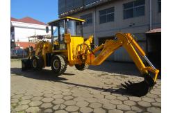 China Overall Operating Weight 6600Kg Backhoe Loader For Heavy Duty Construction supplier