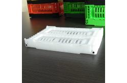 China Camping Plastic 120mm Foldable Vegetable Crates With Handle supplier