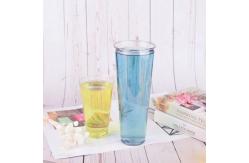 China Pet Disposable Cold Drink Cups With Lids Transparent Juice Cups Smoothies supplier