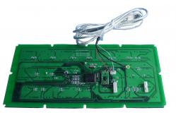 China Illuminated IP65 ruggedized silicone rubber 83 keys keyboard for military computer supplier