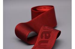 China Jacquard Technical Elastic Drawstring Cord For Garments Ski Suit supplier