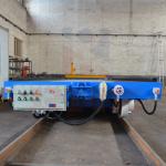 Speed Adjusting Industrial Rail Trolley