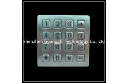 China Vandalism Proof Industrial Numeric Keypad , Stainless Steel Keyboard supplier