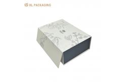 China Floral Foldable Paper Boxes Card Paper Insert Magnetic Tea Paper Packaging Box supplier