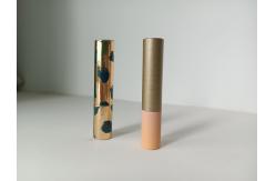 China C2S Cardboard Lipstick Tube Empty Lip Balm Containers Hot Stamping Spot UV supplier