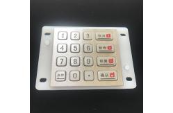 China Waterproof Backlit Numeric Keypad Energy Saving For Self Service Machine supplier