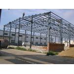 Customized Prefabricated Steel Structure Workshop Galvanized Steel Sheet Roof Wall