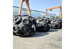 China 50kpa 80kpa Pneumatic Rubber Fender Marine Rubber Fenders ISO17357 Standard supplier