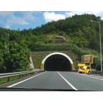 Outdoor EN12966 VMS Trailer Signs Solar Powered Traffic LED Screen