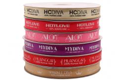 China Custom Cheap Double-Sided Satin Ribbon Printing Premium Ribbons For Gift Wrapping supplier