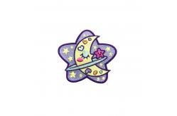 China Full Embroidered Custom Made Hat Patches , Applique Sticky Clothes Patches OEM ODM supplier