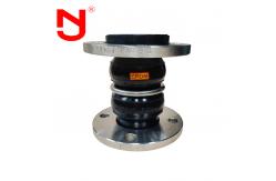 China NBR Double Sphere Rubber Expansion Joint Ansi Double Sphere Rubber Connectors supplier