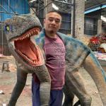 Playgrounds Dino Hand Puppet Weatherproof Children Age Hand Dinosaur Puppet