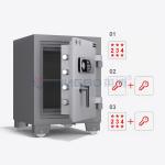 Electronic Lock Fireproof Safe Box Anti Theft Fire Proof Lockbox YB/FH-58 for sale