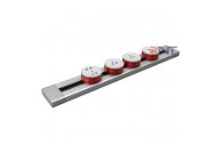 China Embedded Wall Mounted Electrical Power Outlet Track System 13A supplier