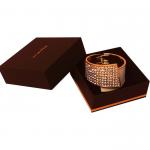 Personalized Black Packaging Box For Jewelry Earring Necklace Bracelet for sale